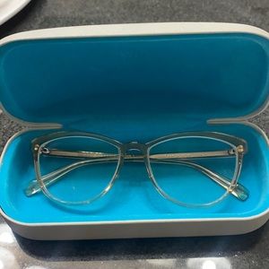 Louise glasses by Warby Parker.
